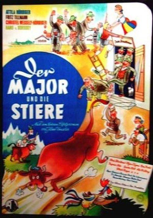 Poster for Der Major und die Stiere