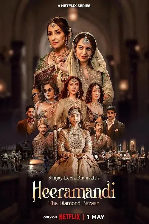 Poster for Heeramandi