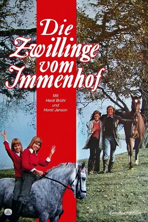 Poster for The Twins from Immenhof
